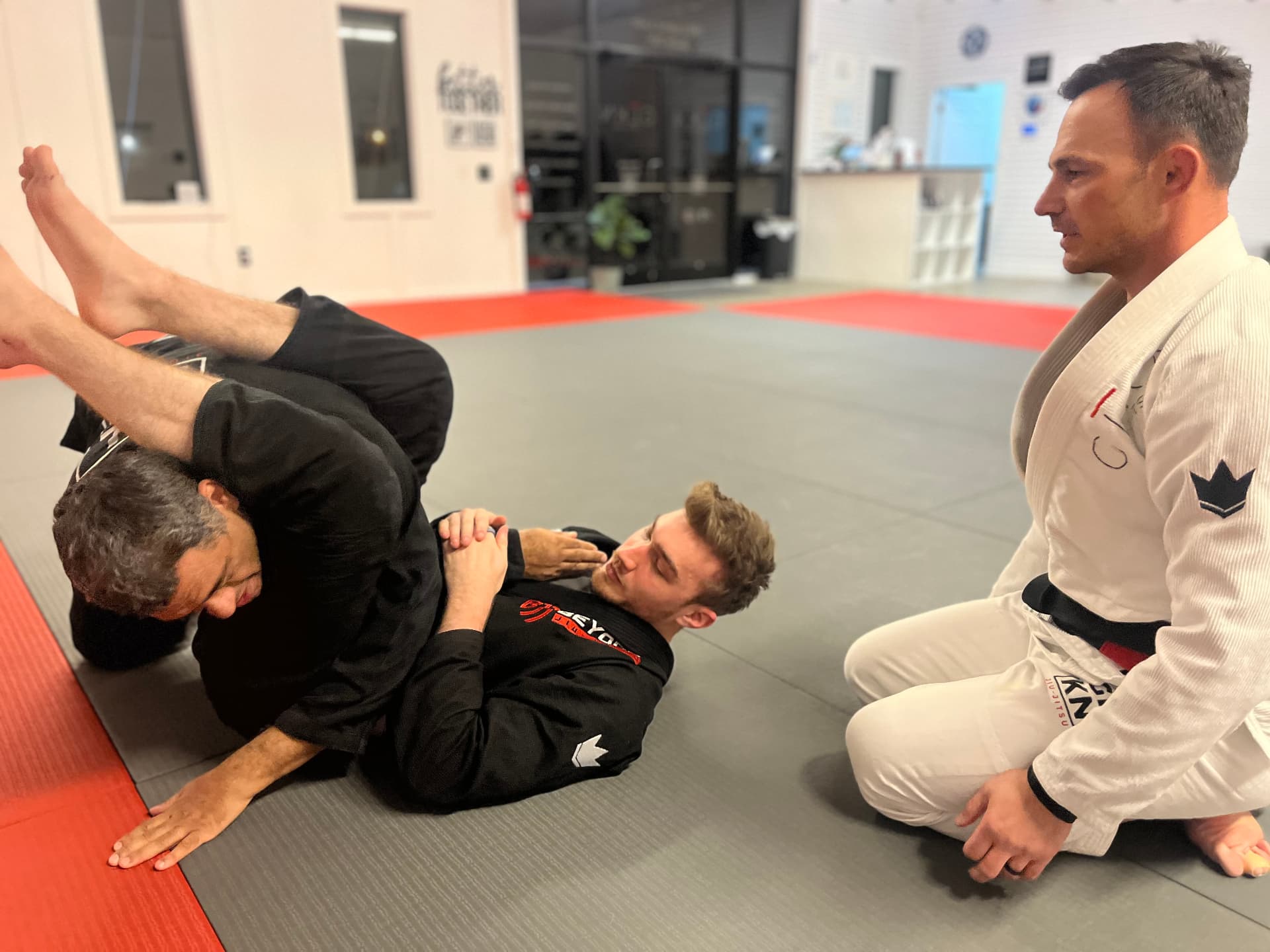 Gary Ray training Brazilian Jiu-Jitsu